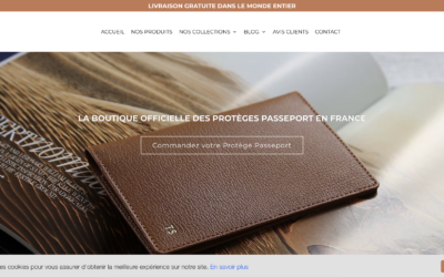 Protege-Passeport.fr : Comment ce projet e-commerce a forgé mes compétences en SEO et Shopify