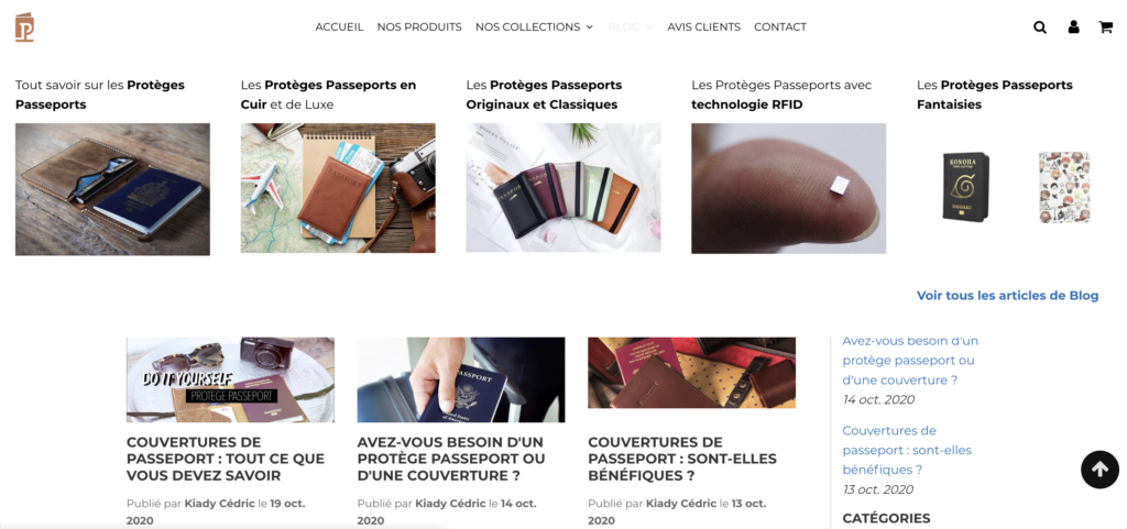 Protege-Passeport.fr : Comment ce projet e-commerce a forgé mes compétences en SEO et Shopify 3 Capture decran 2025 12 09 a 08.57.20