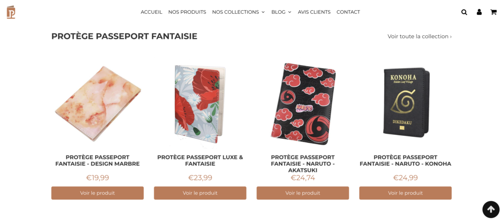 Protege-Passeport.fr : Comment ce projet e-commerce a forgé mes compétences en SEO et Shopify 1 Capture decran 2025 12 09 a 08.58.09