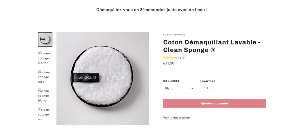 Clean Sponge : mon laboratoire géant du SEO, du e-commerce et de l’exécution digitale 2 Capture decran 2025 12 09 a 10.02.16