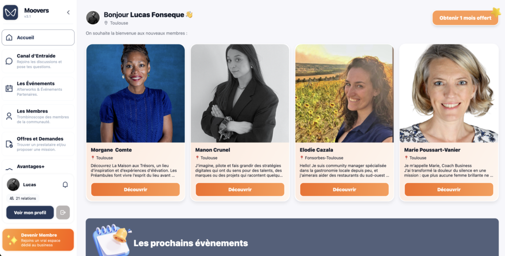 Moovers : une communauté entrepreneuriale et une application pour tout centraliser 1 Capture decran 2025 12 09 a 12.37.58