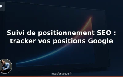 Suivi de positionnement SEO : comment tracker vos positions Google efficacement