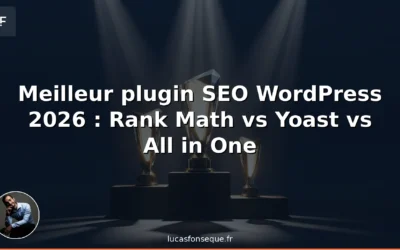 Meilleur plugin SEO WordPress en 2026 : Rank Math vs Yoast vs All in One SEO