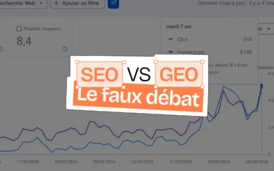 GEO vs SEO : le comparatif complet 2026