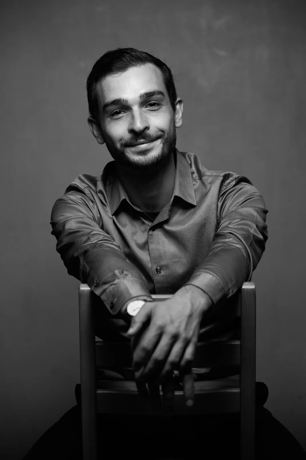 Site e-commerce 41 Portrait en noir et blanc de Lucas Fonseque